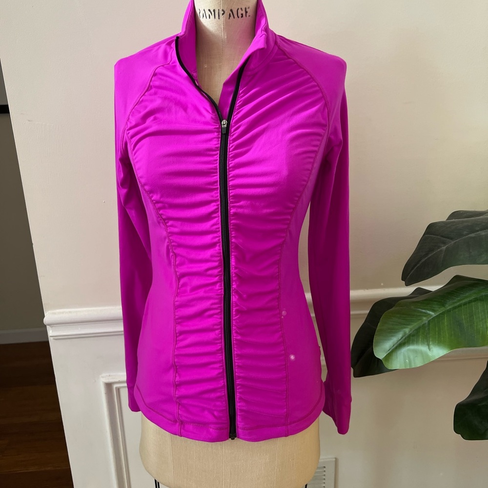 Victoria Secret Athletic zipper long sleeve sz S